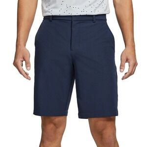 Nike golf Dri-Fit Golf Shorts Tour Performance Men's Size 32  M Navy Blue